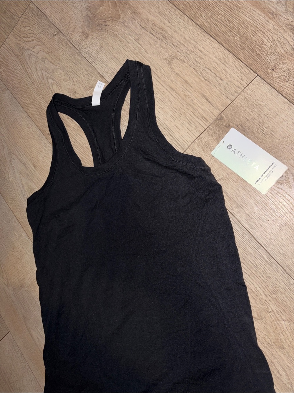 Athleta Black Racerback Tank Top - Picture 5 of 6